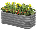 2-Pack 2x1ft Galvanized Raised Garden Bed I412807