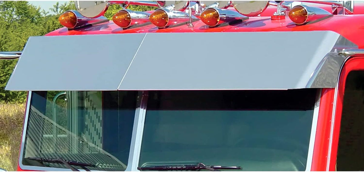 Stainless Steel 14” Blind Mount Drop Visor Y3276