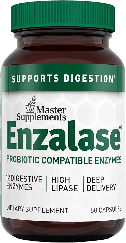 50 Capsules Gluten Free Enzymes J749