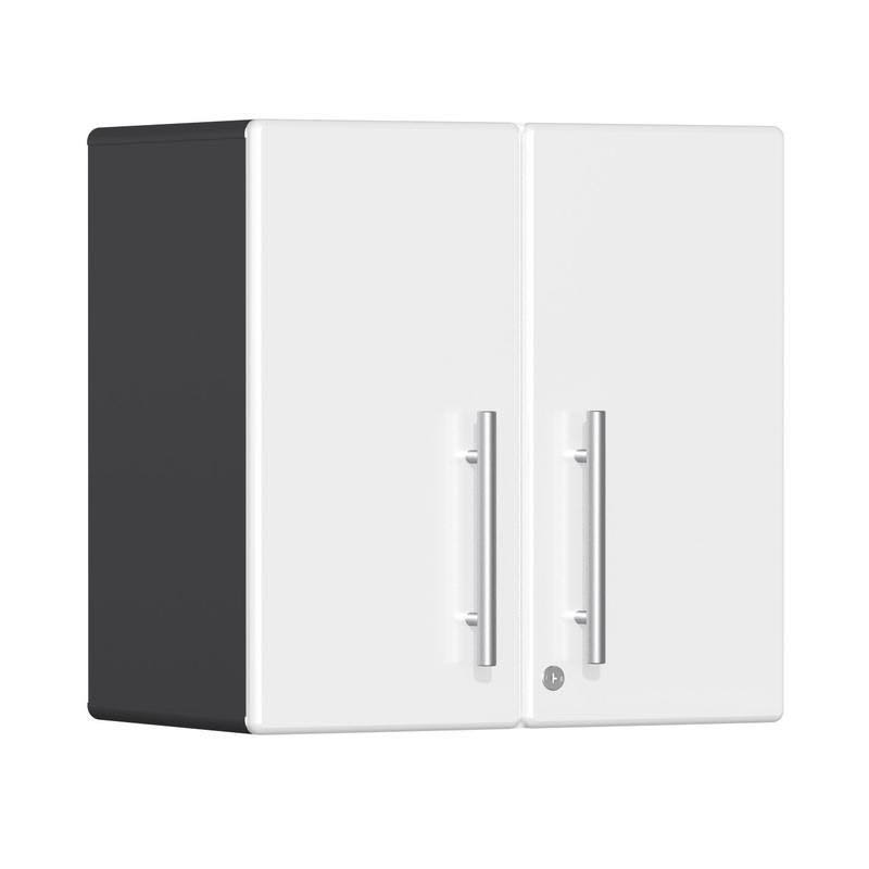 White Metallic 3-Piece Wall Cabinet Kit Z7348