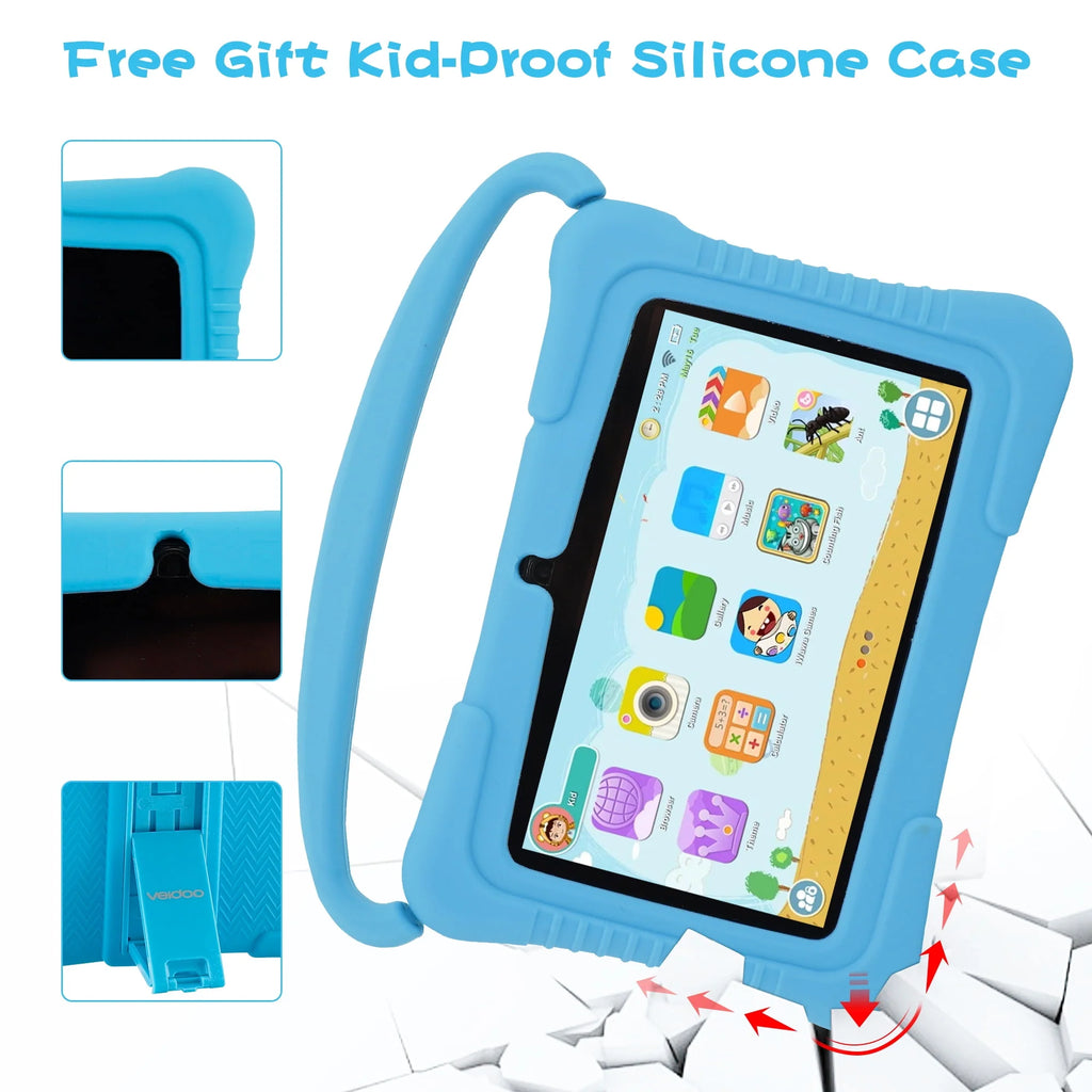 Kids Tablet 32GB WiFi 7 inch Android Tablet with Silicone Case G28782