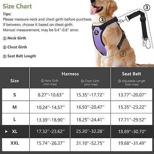 Adjustable Soft Padded Mesh Dog Safety Vest Harness with Travel Strap and Carabiner I813582