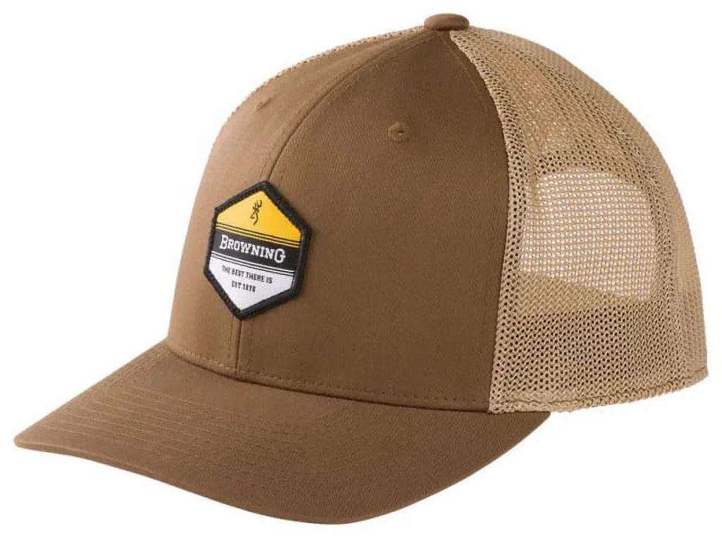 Brown Meshback Snapback Cap T97152