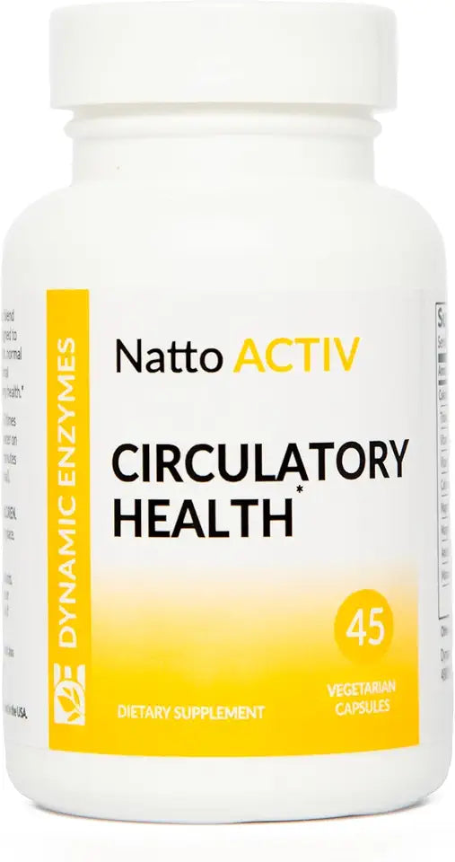Nattokinase Serrapeptase Bromelain Systemic Enzymes 45 Count Z13011