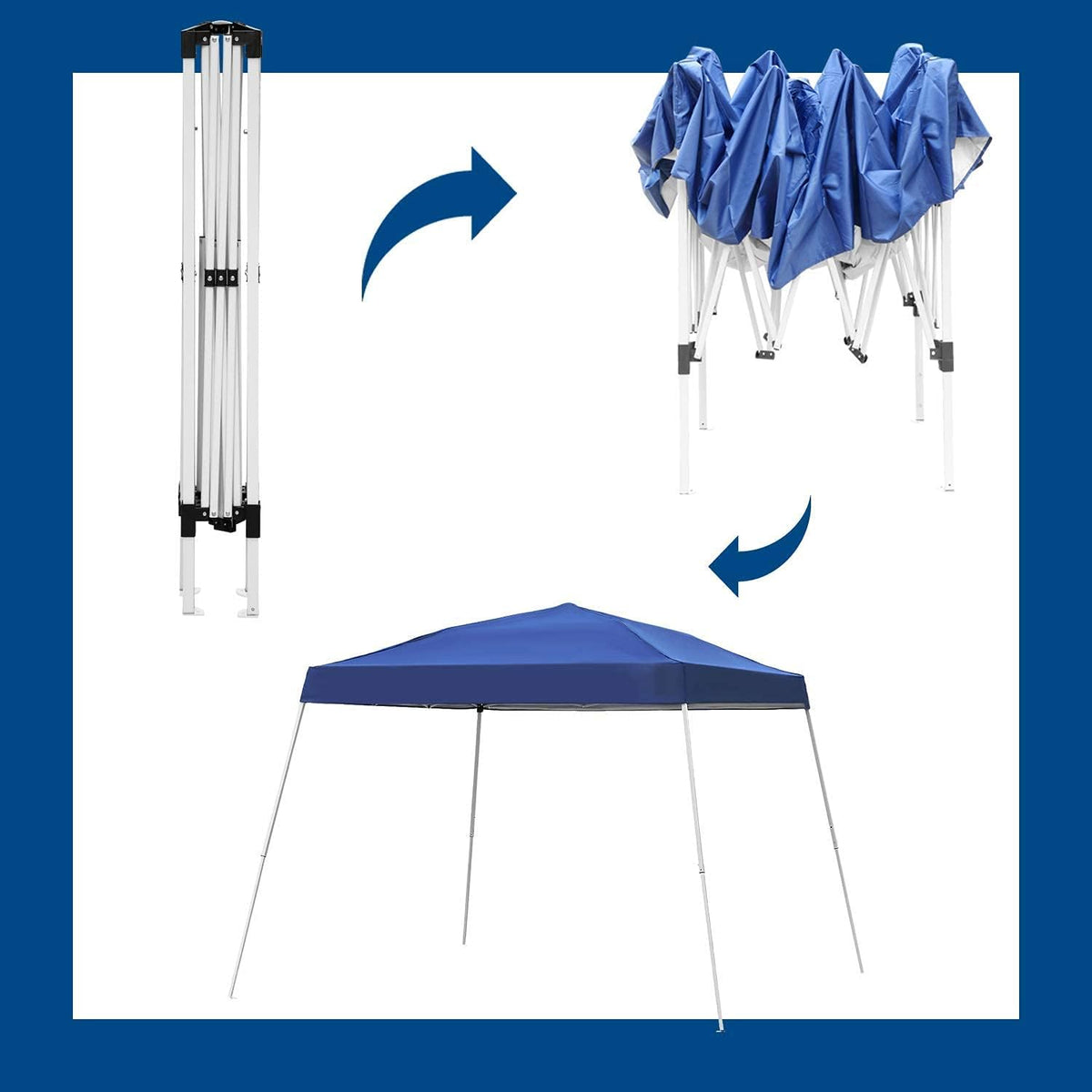 8x8 FT Pop up Canopy Tent U59630
