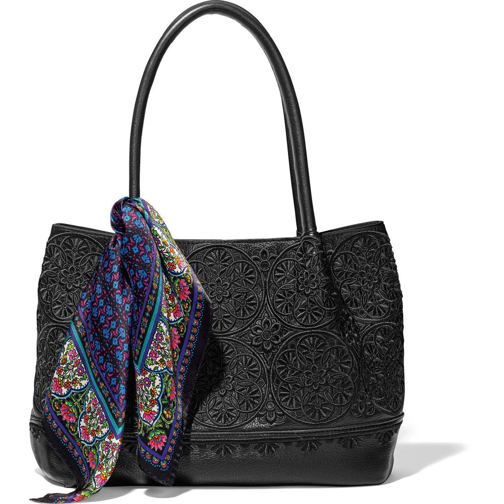 Black-Multi Scarf Shoulderbag Z6518