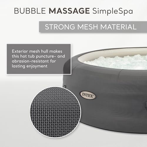 6 Person Inflatable Hot Tub with Built-in Pump and Cover A431002
