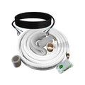 10ft 1/4-3/8 Copper Piping Kit Lineset Y163