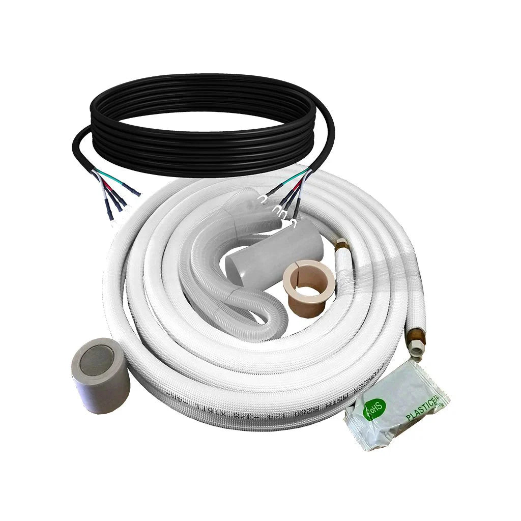 10ft 1/4-3/8 Copper Piping Kit Lineset Y163