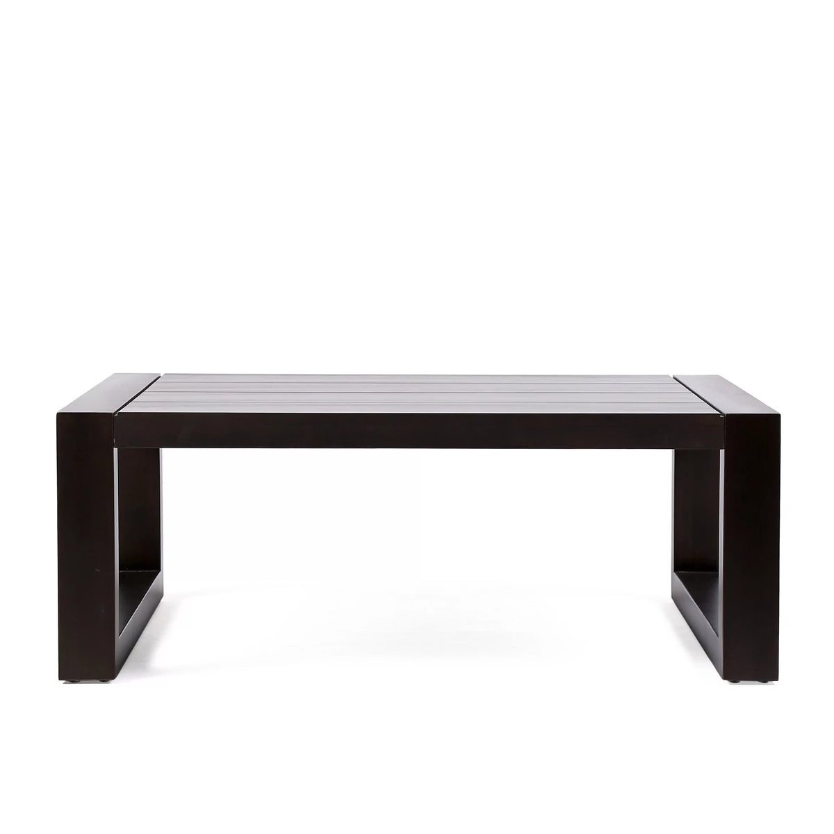 Dark Brown Wooden Outdoor Coffee Table M370222