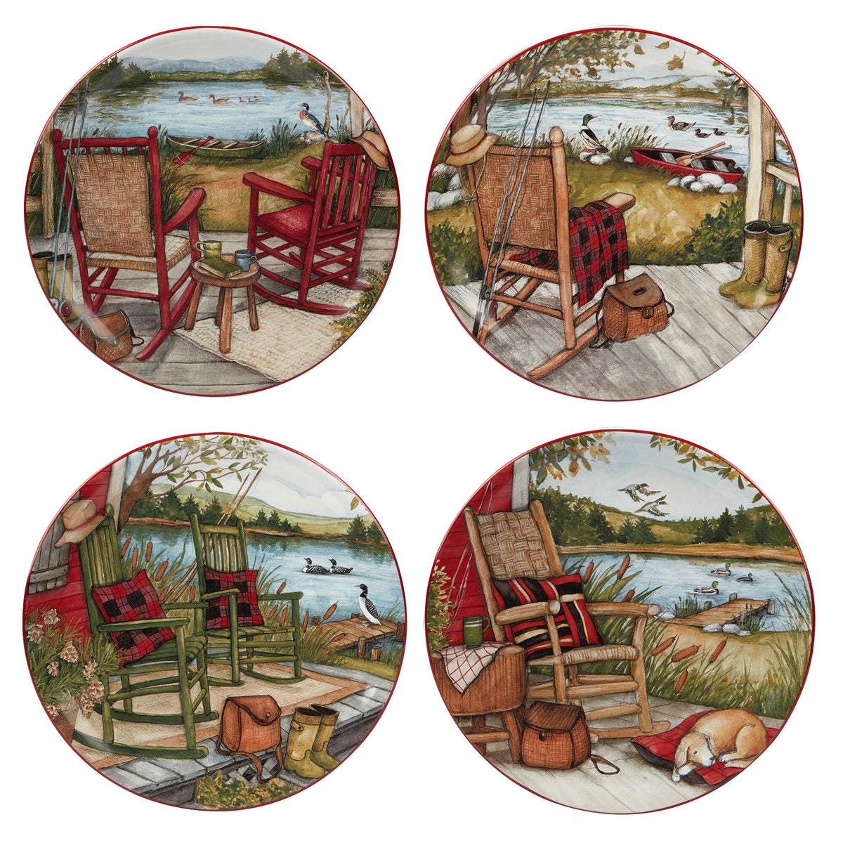 9-inch Salad Plates, Set of 4 O90131