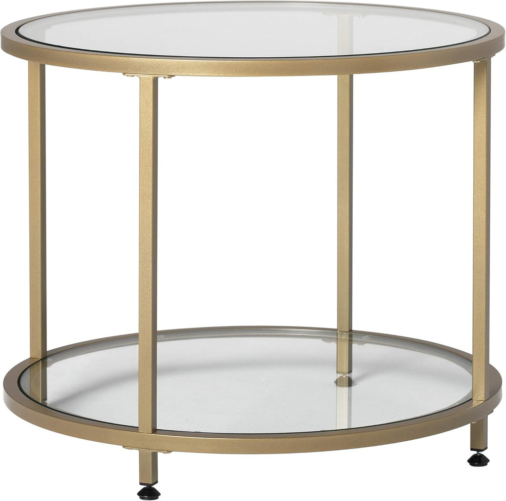 Round Glass Coffee Table X5990