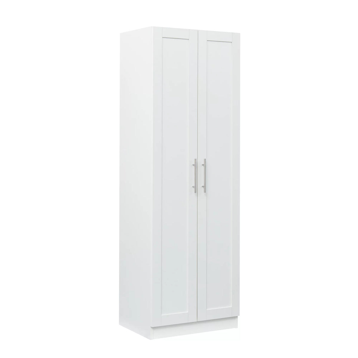 White 2 Door 3 Partition Wardrobe Cabinet Y253