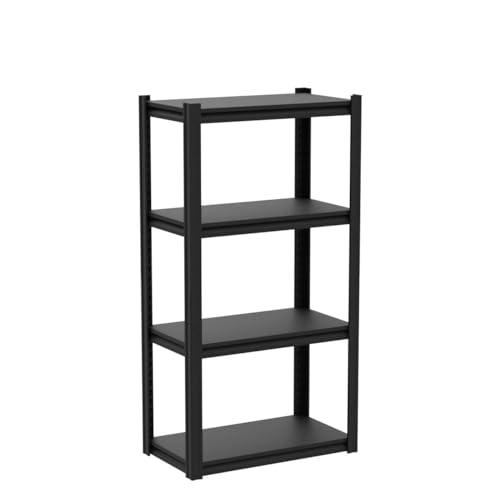 4 Tier Adjustable Metal Storage Shelves 13.7" D x 27.6" W x 57" H D1150