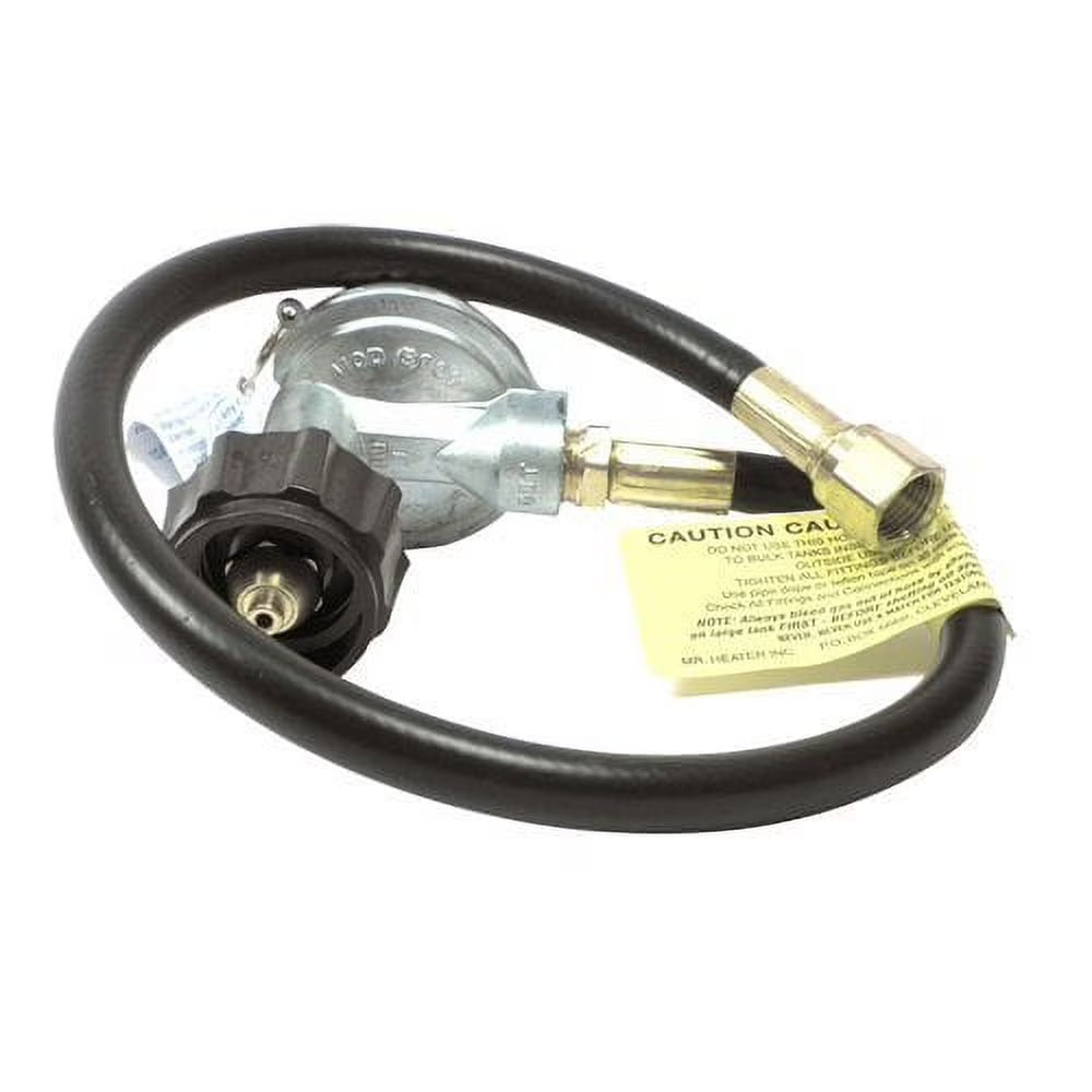 22-inch Replacement Propane BBQ Hose and Regulator Assembly for Type 1 Propane Gas Grill Systems H1078
