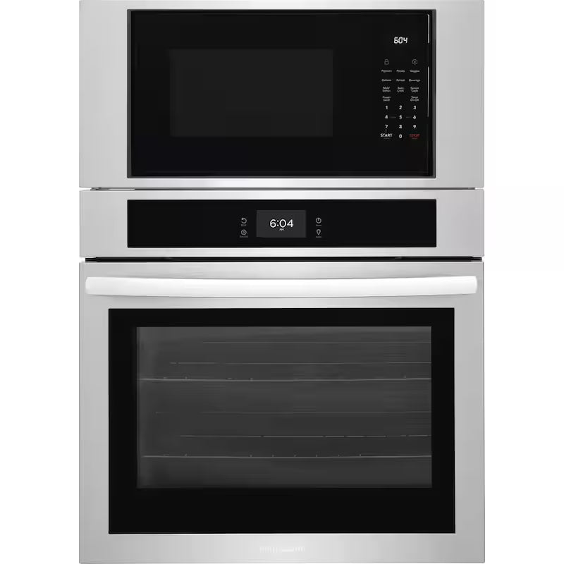 Electric Wall Oven with Built-In Microwave in Stainless Steel V9634