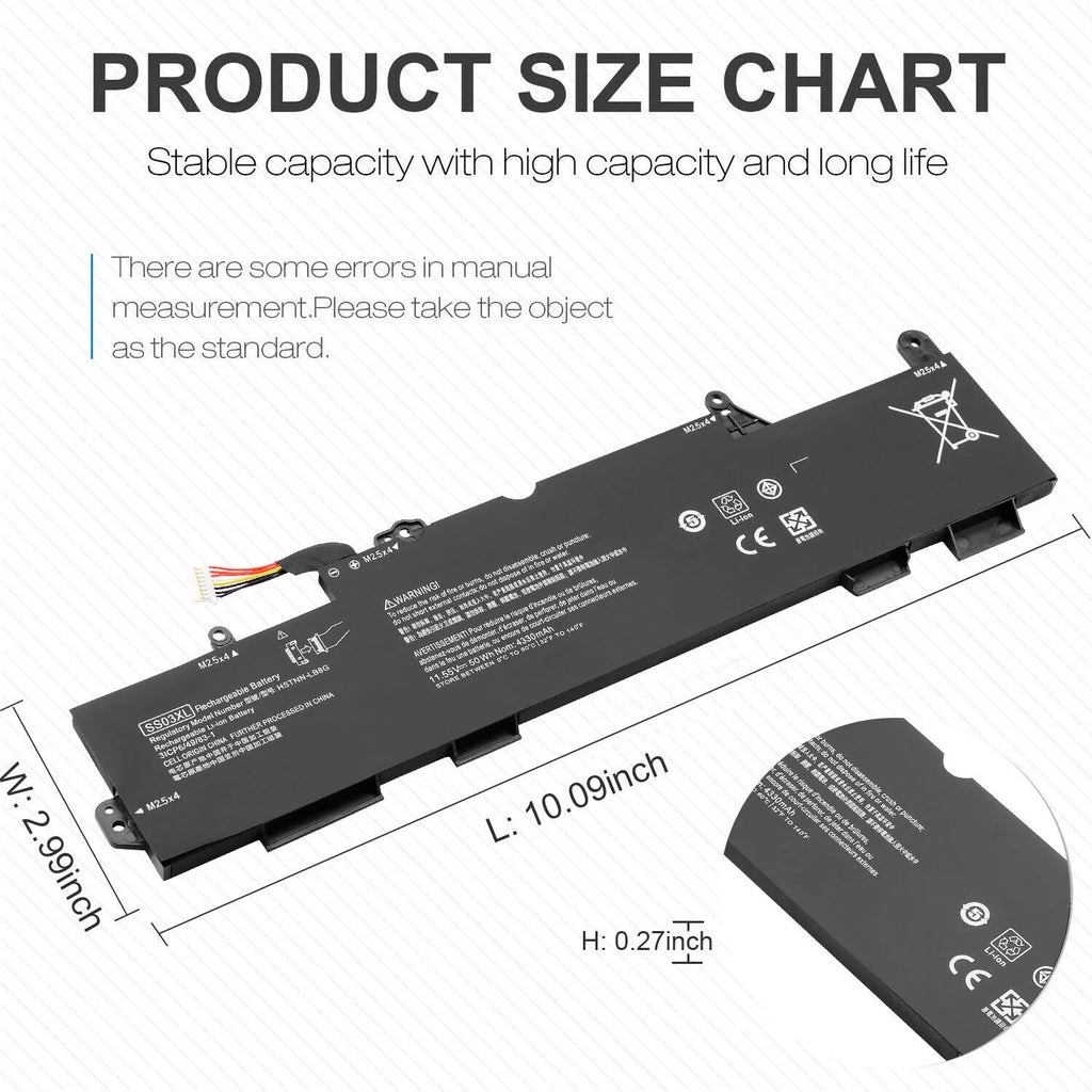 Battery for HP EliteBook ZBook 14u G5 L606