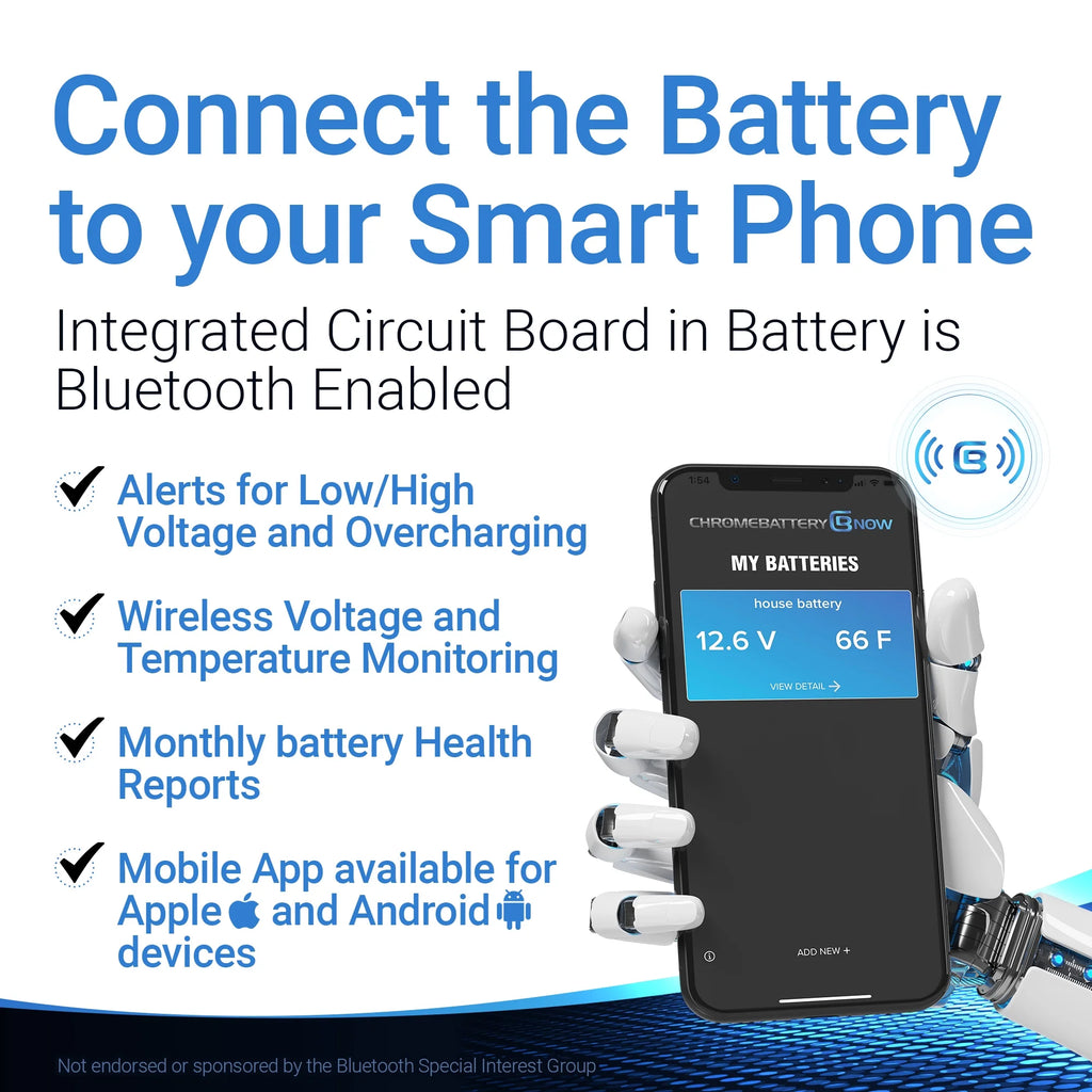 AGM Battery for Snowmobile V346