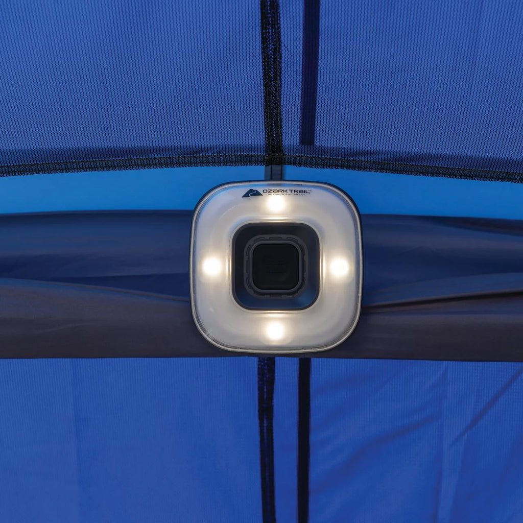 16-Person 3-Room Cabin Tent with 3 Entrances Z644497
