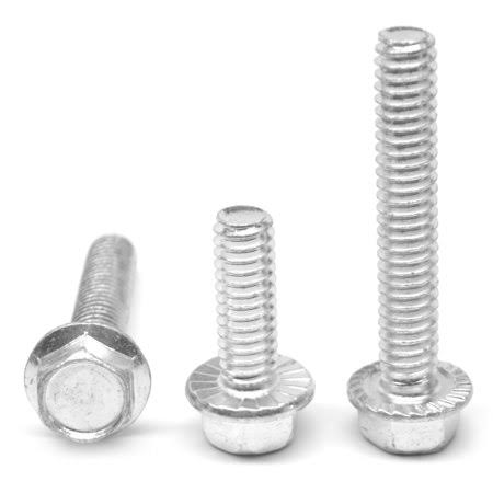 3/8 inch-16 x 2 1/2 inch Coarse Thread Grade 5 Hex Flange Screw with Serration Medium Carbon Steel Zinc Plated Pk 50 X605