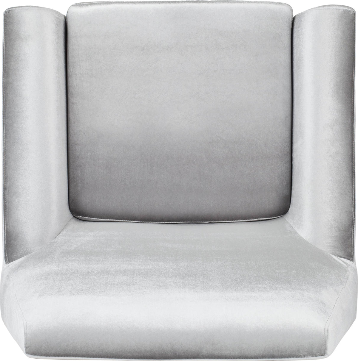 Light Grey Velvet Accent Chair I57016