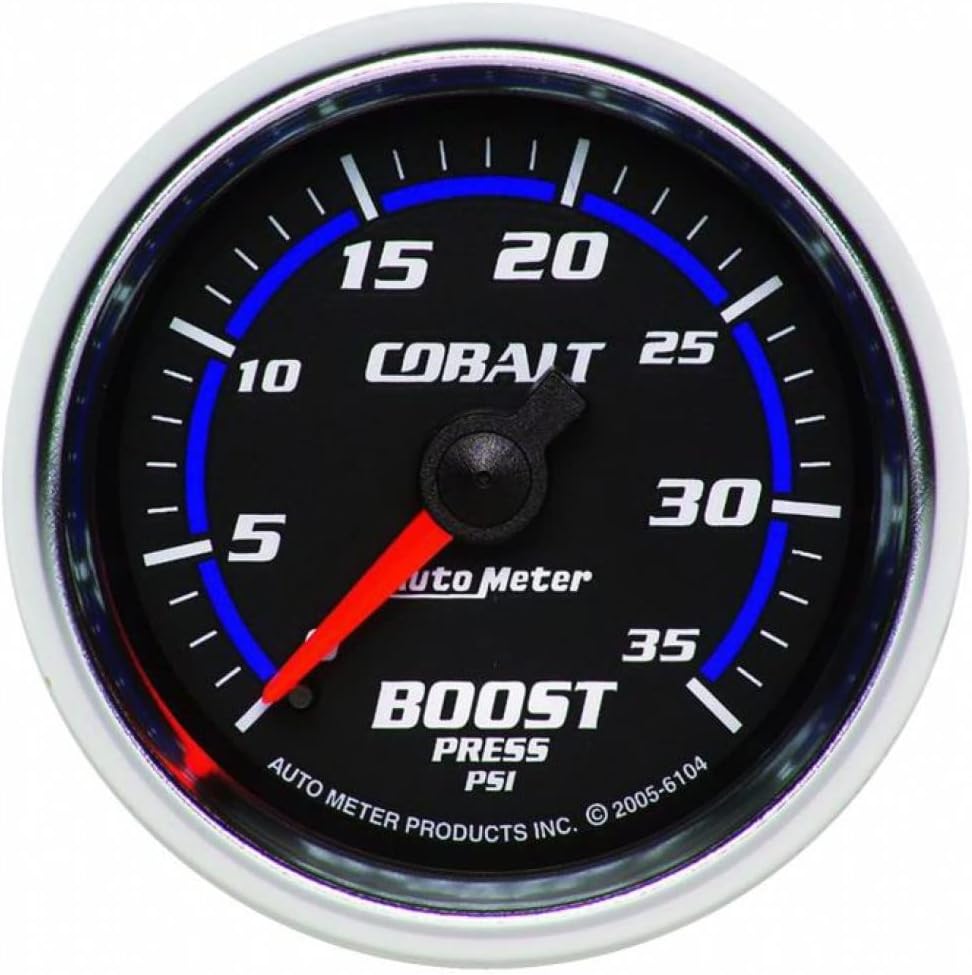 Mechanical Boost Gauge 52mm 0-35 psi B52254