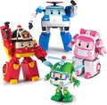 4 Pack Transforming Robot Action Toy Figure G307994