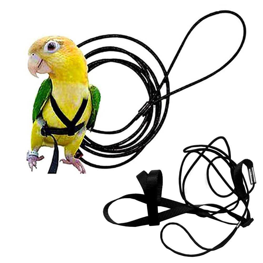 Adjustable Bird Harness and Leash G362
