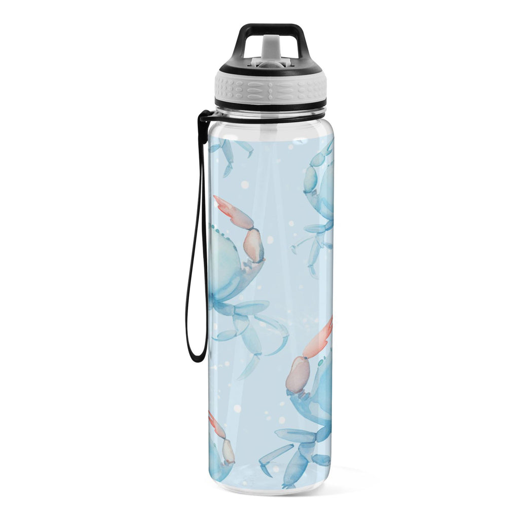32oz Clear Tritan Water Bottle with Straw Q200