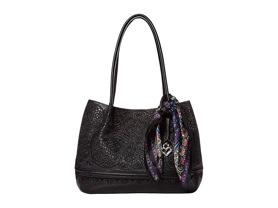Black-Multi Scarf Shoulderbag Z6518