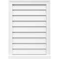 Vertical Surface Mount PVC Gable Vent J793134