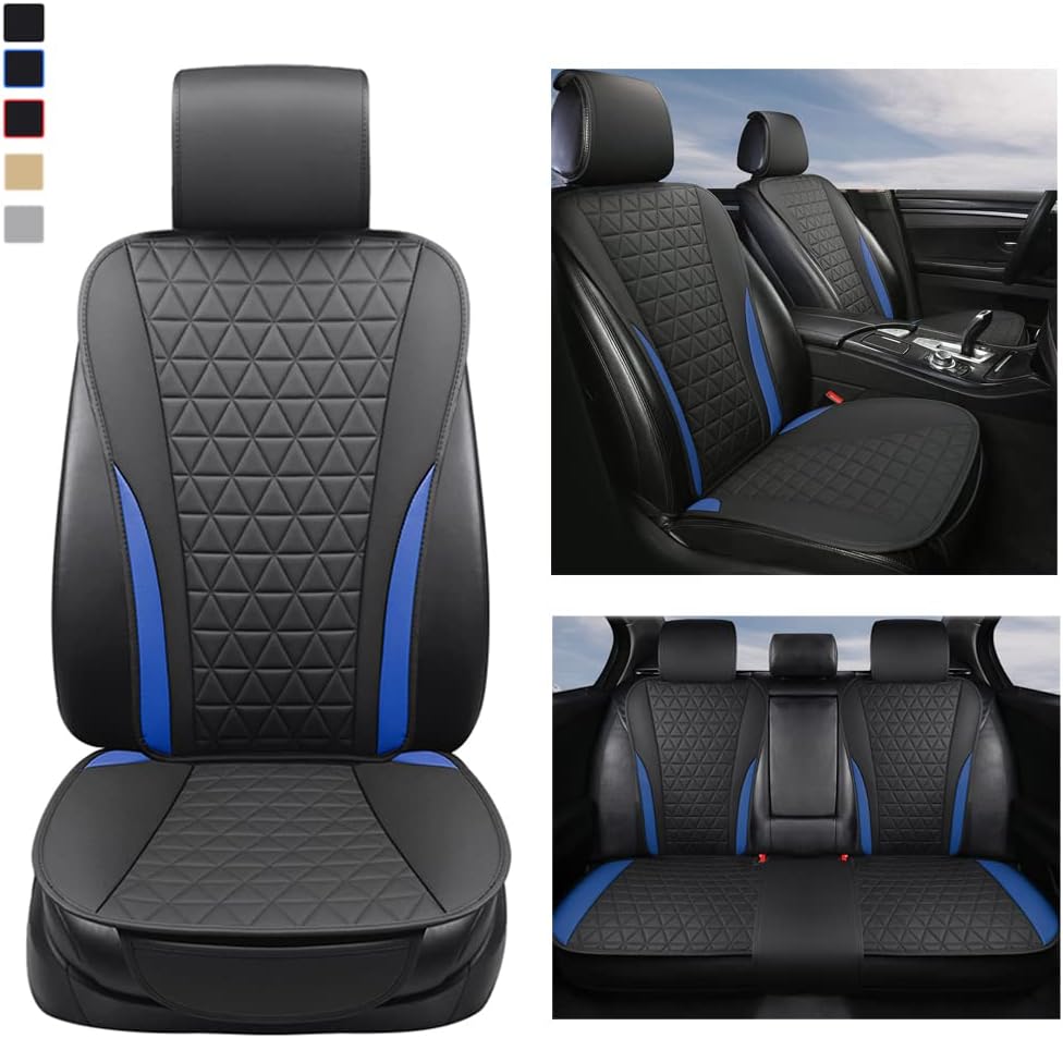 Leather Car Seat Covers Full Set T65931