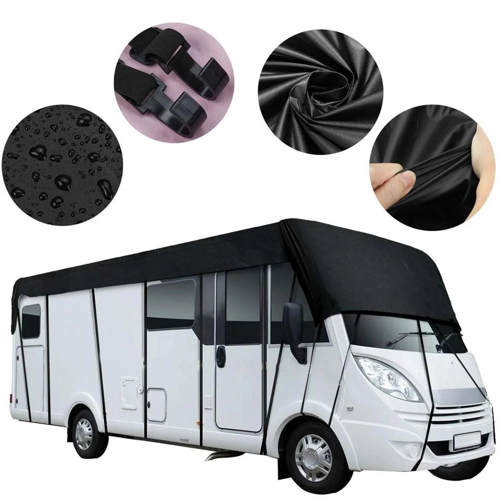 Portable RV Roof Cover Tarpaulin 5m x X147054