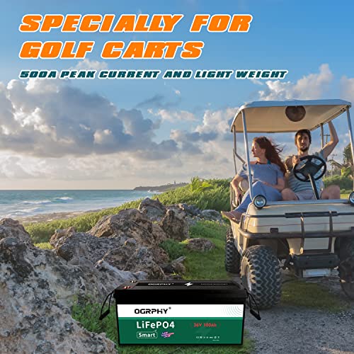36V 3.84KWh Lithium Golf Cart Battery O839313