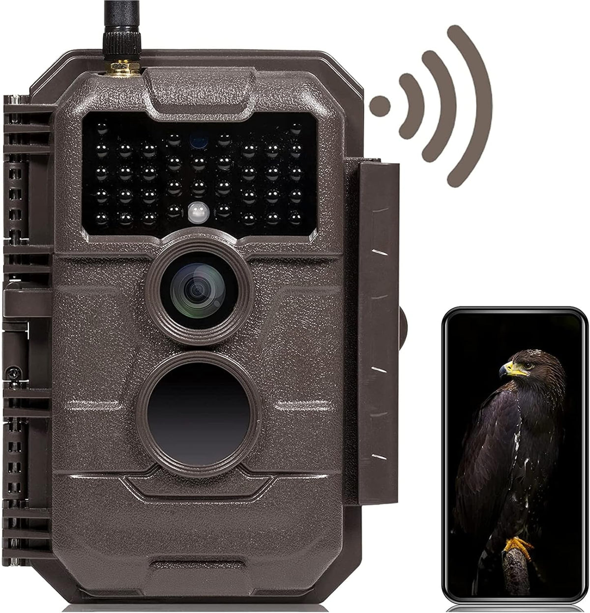 Brown Trail Camera with No Glow Night Vision Y329