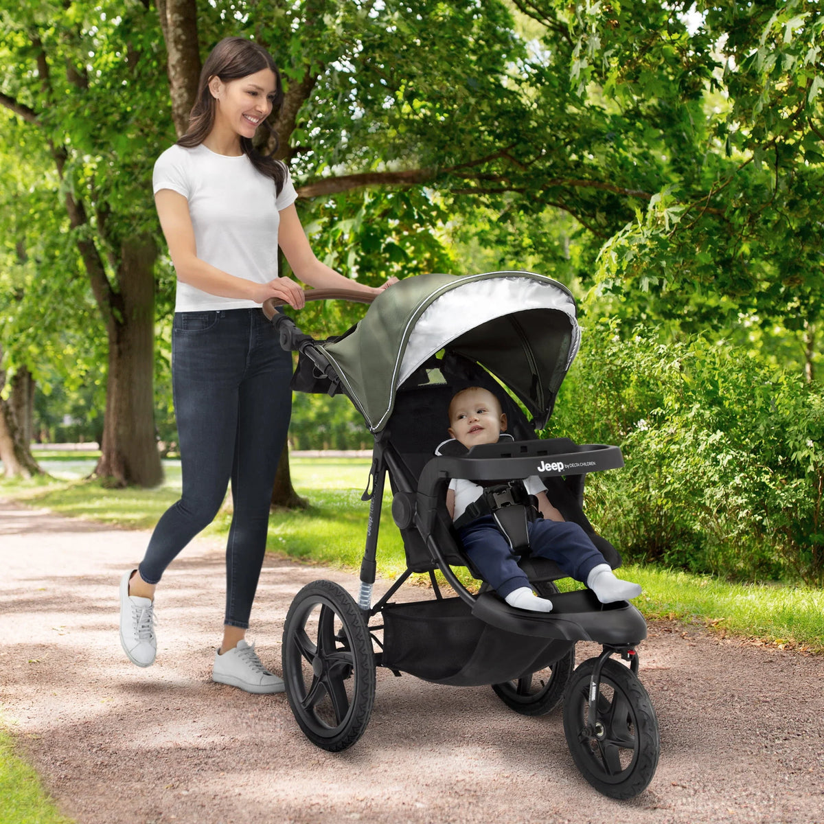 Black Jogging Stroller W52000