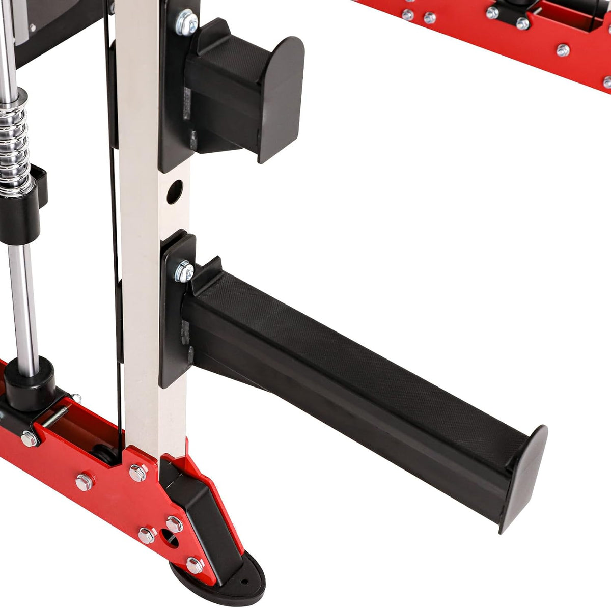 Home Gym Smith Machine with Pulley System Squat Rack Pull Up Bar K2578