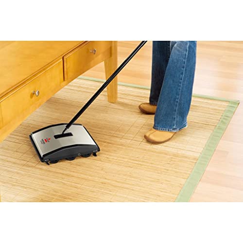 Natural Sweep Carpet and Floor Sweeper with Dual Brush Rotating System, 4.2 lb. A539320