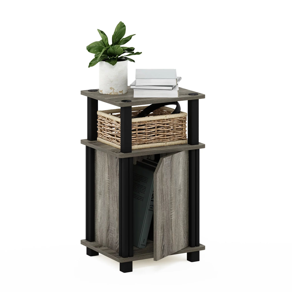 3-Tier End Table with Door X4550