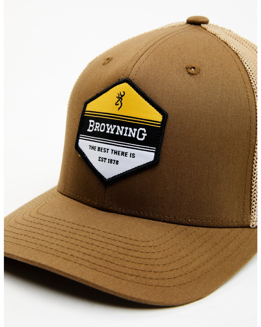Brown Meshback Snapback Cap T97152