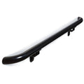 Hammered Black Aluminum Handrail Kit with Wall Returns R959