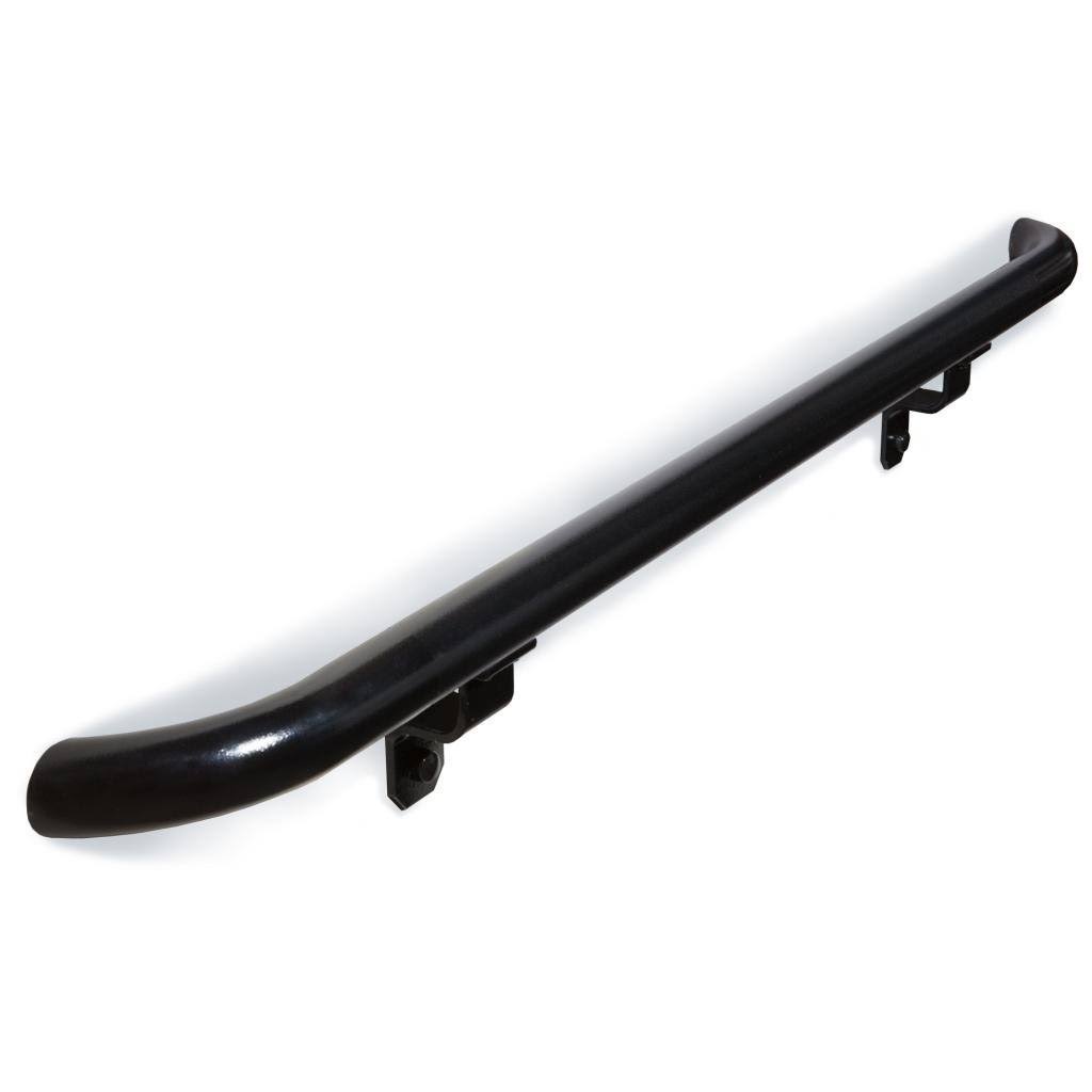 Hammered Black Aluminum Handrail Kit with Wall Returns R959