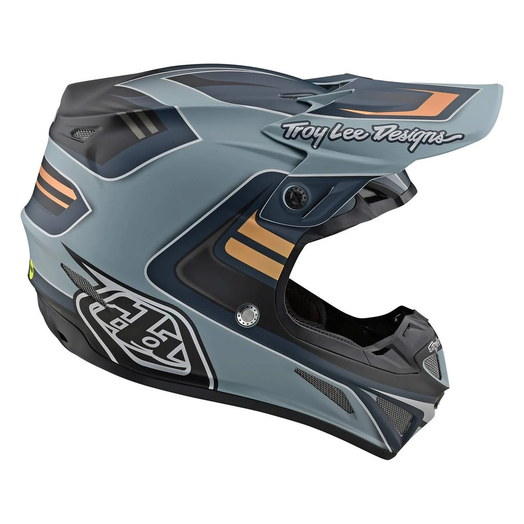 Composite Flash Gray Silver Helmet T284