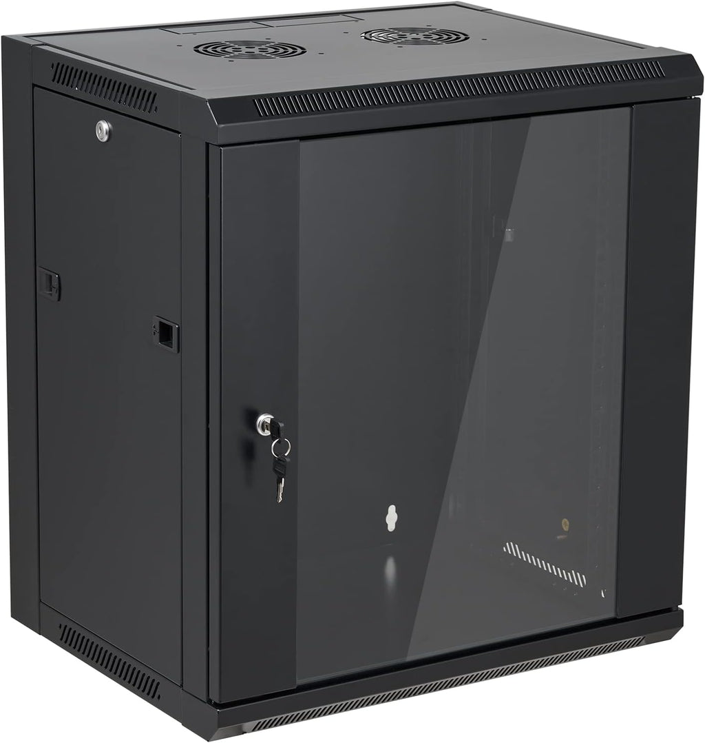 6U Wall Mount Server Cabinet Network Rack Enclosure D3871