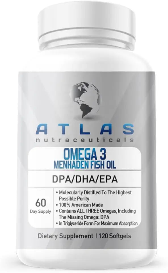 Menhaden Fish Oil 2400mg 120 Softgels C470