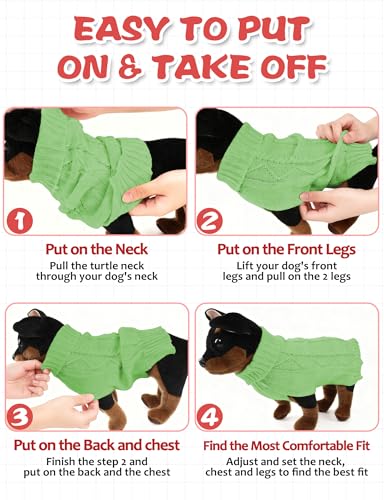 Dog Christmas Sweater Pet Clothes K352564