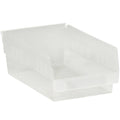 Clear Plastic Shelf Bins 20/Case K4972