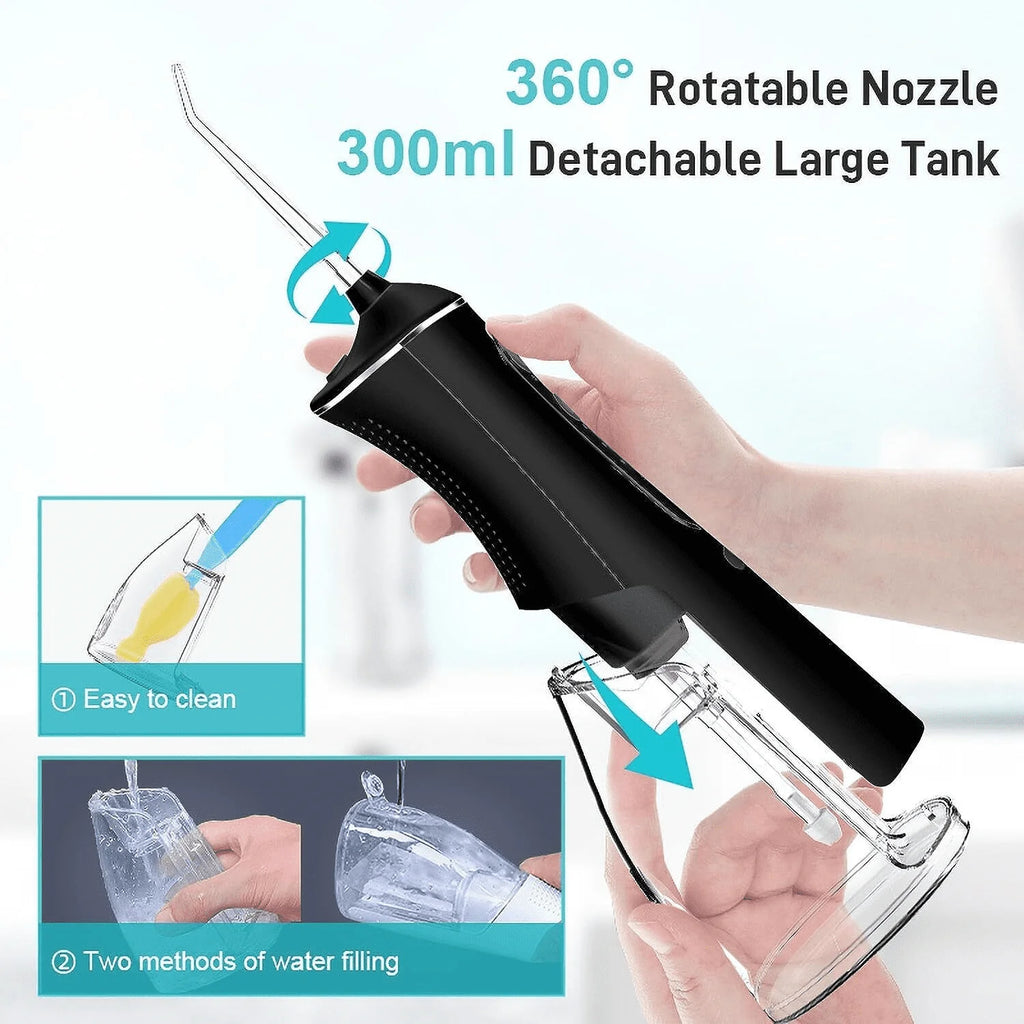 Cordless Water Flosser 4 Modes 300ml IPX7 M144
