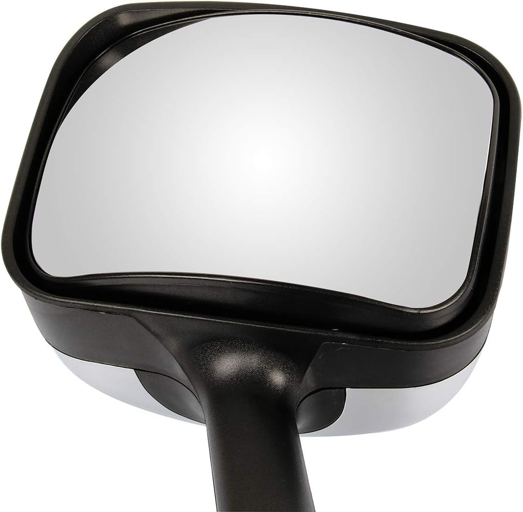 Chrome Hood Mirror for Freightliner Cascadia 2008-2016, Passenger Side Y49105
