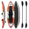 2 Person Inflatable Touring Kayak with EVA Padded Seats S712448